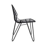 ALENTO SIDE CHAIR - BLACK - Yumen Furniture