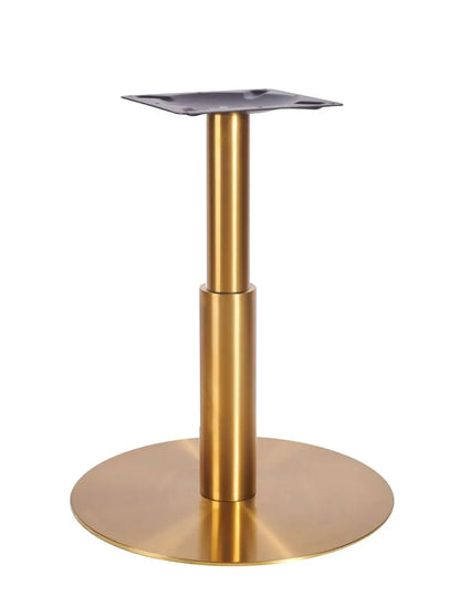 Atlas Large Table Base (Vintage Brass Base) YuMen Furniture