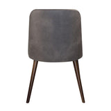 AZTEC SIDE CHAIR - FAUX LEATHER - Yumen Furniture
