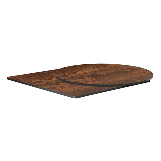 EXTREMA - VINTAGE COPPER "TEXTURED" table top - Yumen Global Furniture