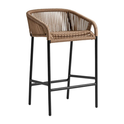 RIO ROPE BAR STOOL - NATURAL - Yumen Furniture