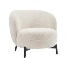 EC312 - Single White Arm Chair - Yumen Furniture