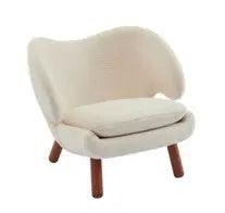 EC327 - Single White Chair - Yumen Furniture