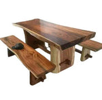 Suar Wood Dining Table - Yumen Furniture